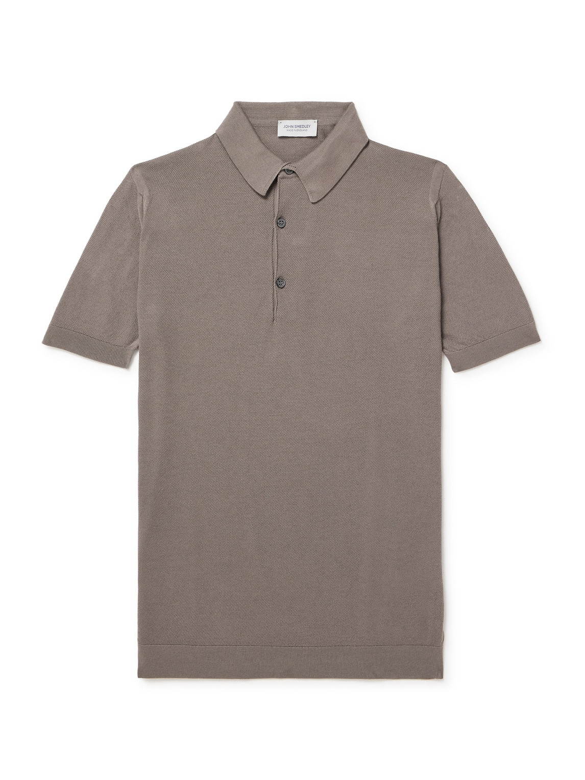 John Smedley Roth Slim-fit Sea Island Cotton-piqué Polo Shirt