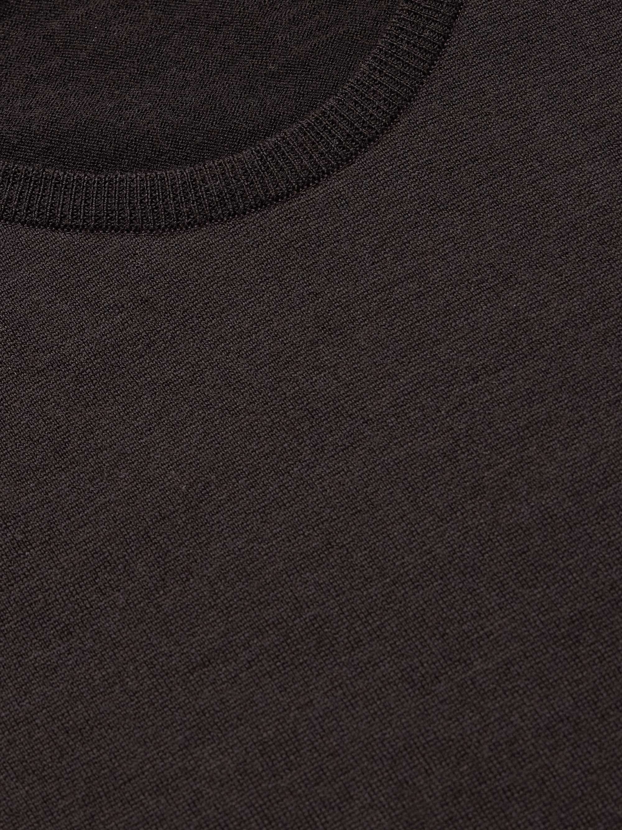 JOHN SMEDLEY Pullover slim-fit in lana merino