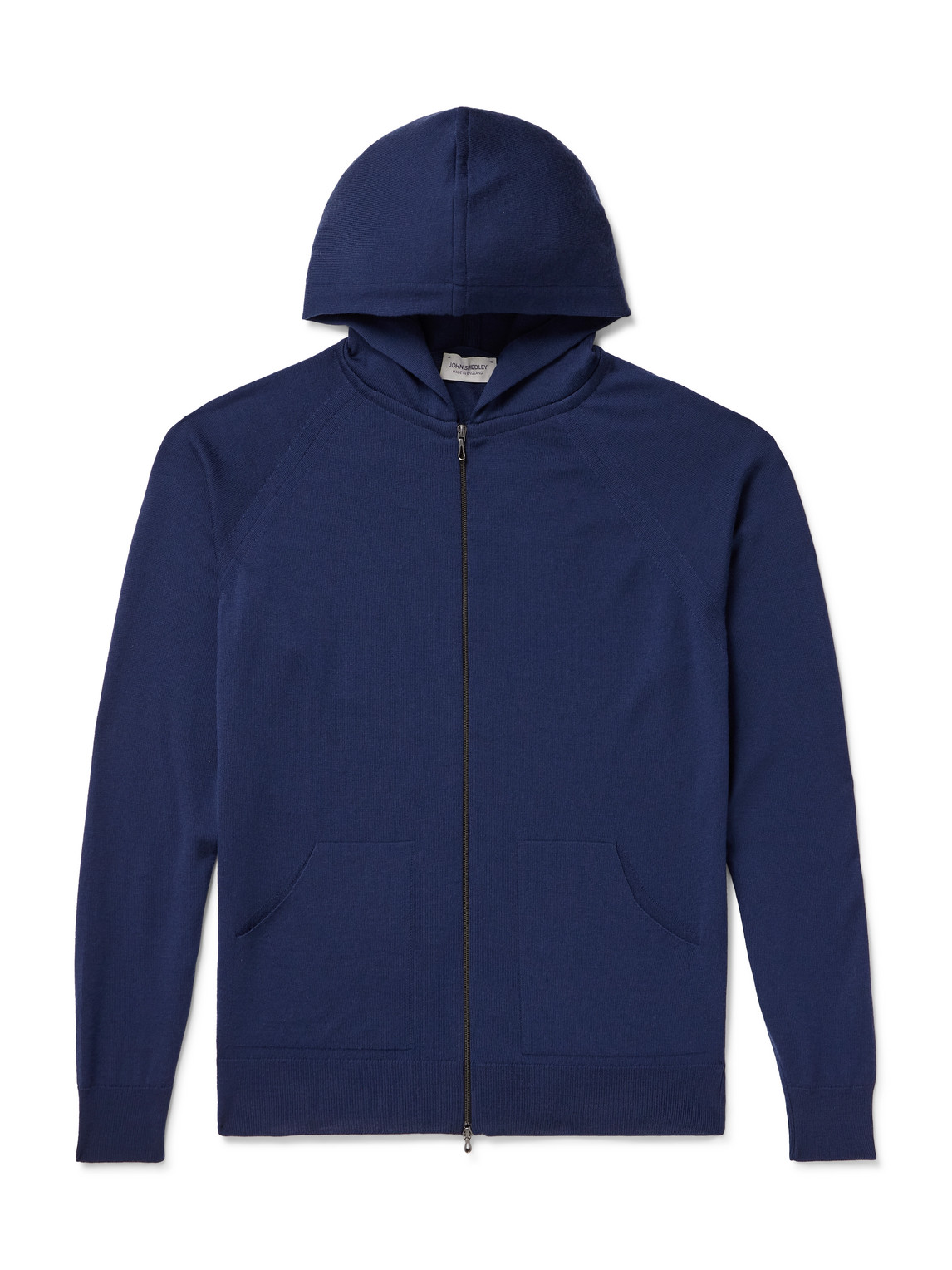 Carty Merino Wool Zip-Up Hoodie