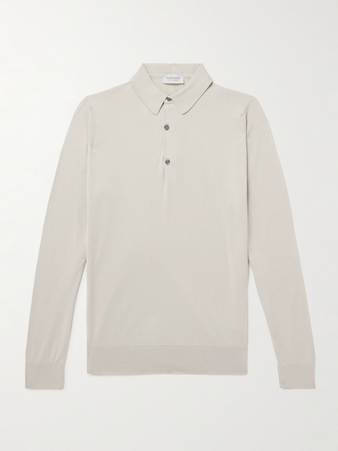 John Smedley Bradwell lim-Fit ea Island Cotton Polo hirt - Men