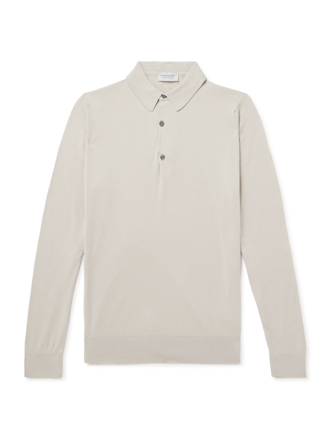 John Smedley Bradwell Slim-fit Sea Island Cotton Polo Shirt