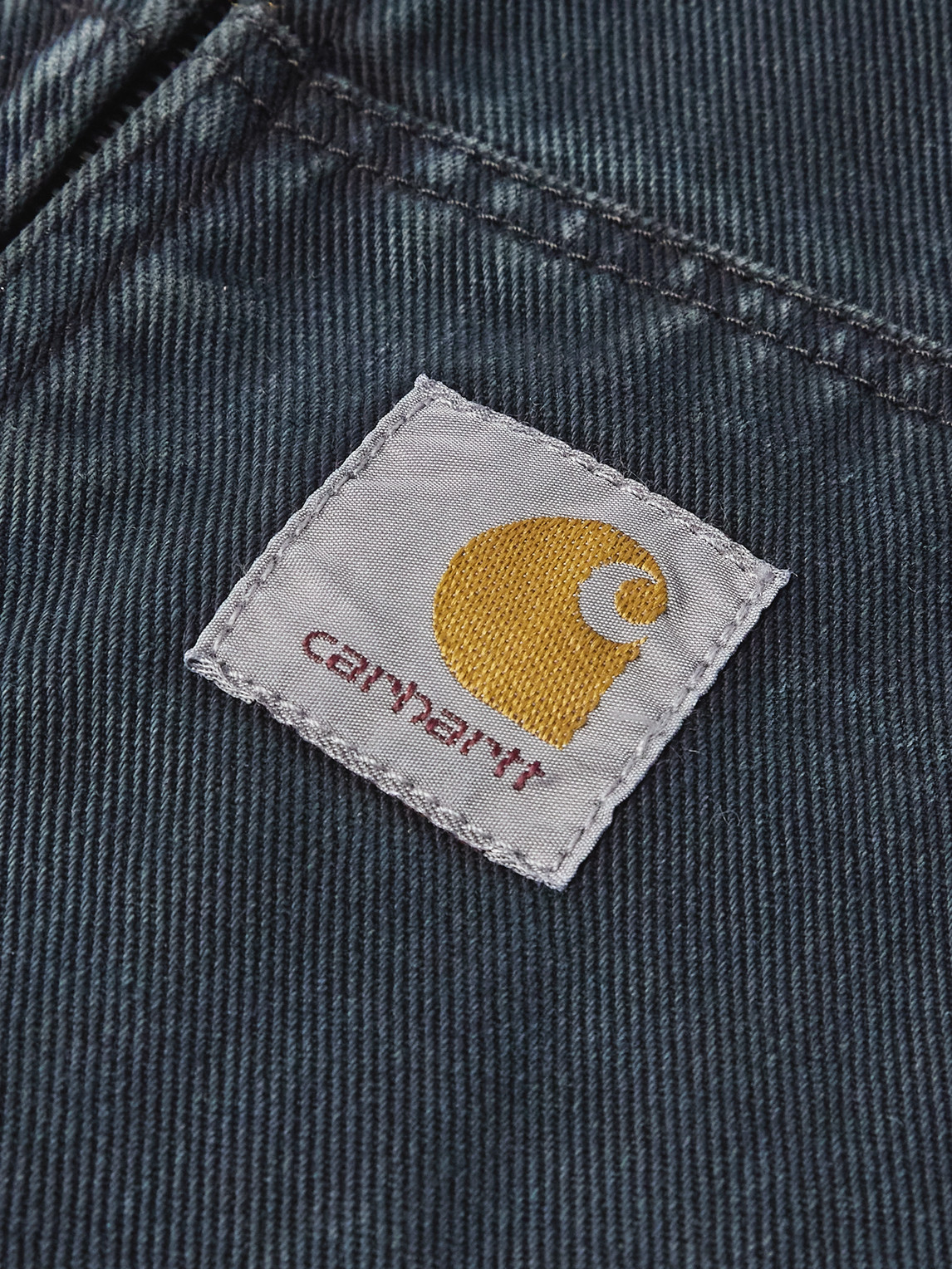 Carhartt Og Active Cotton-canvas Hooded Jacket In Blue