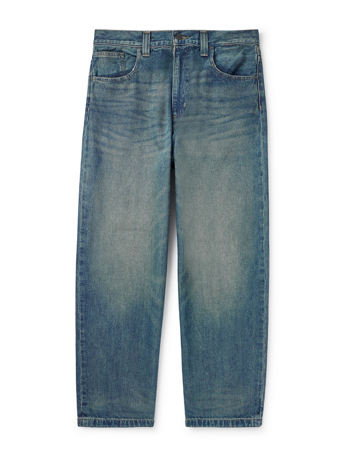 Carhartt Work In Progress Brandon Loose Straight Leg Jeans In Blue