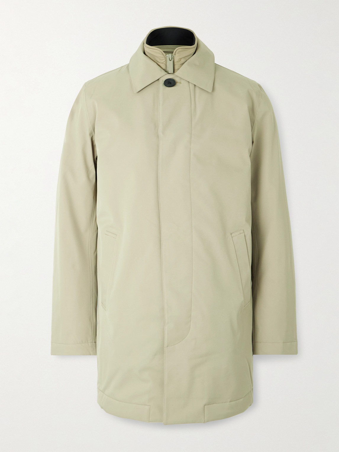NN07 Blake 8240 Coated-Twill Trench Coat - Men