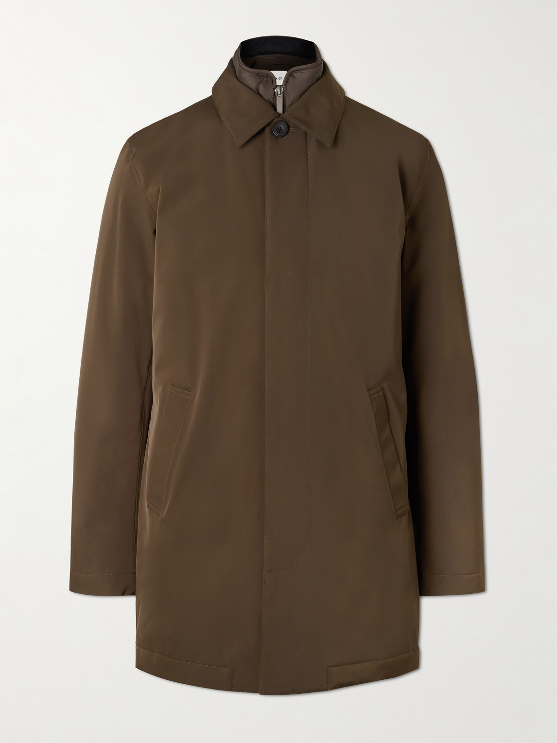 NN07 Blake 8240 Coated-Twill Trench Coaten