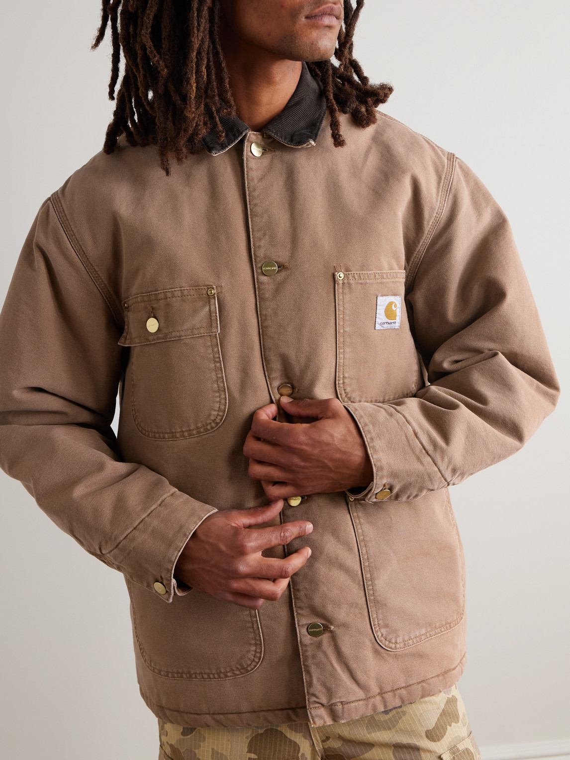 Carhartt Og Chore Jacket In Nude