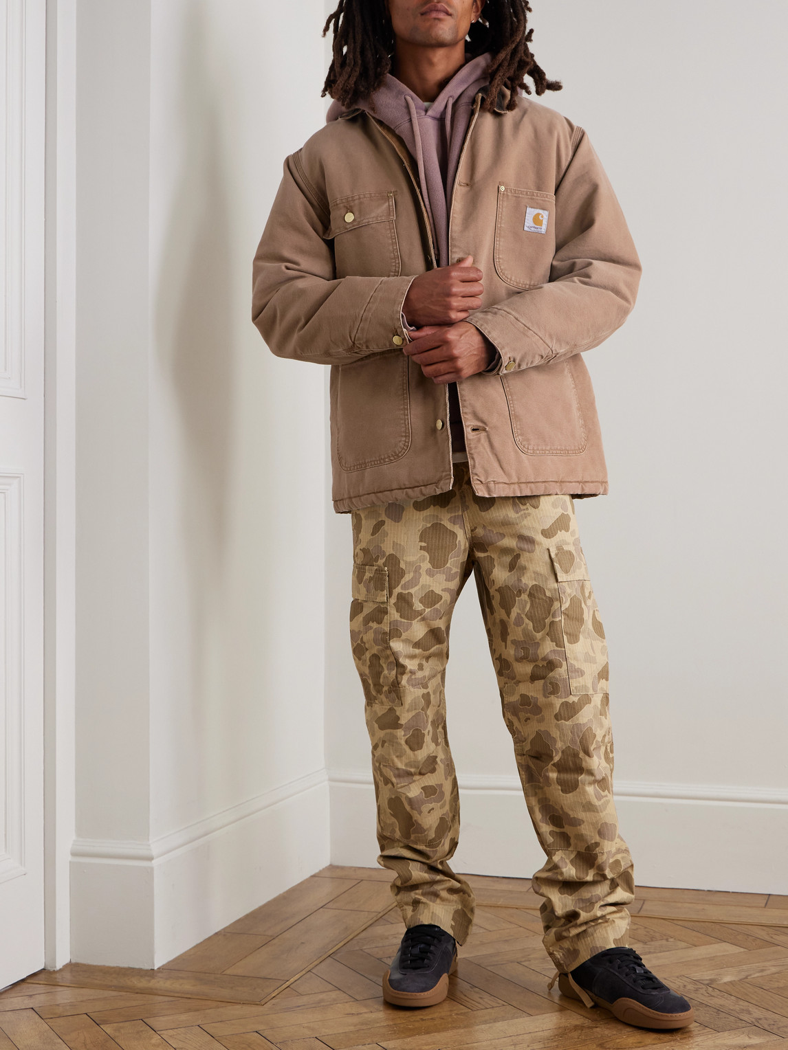 Carhartt Og Chore Jacket In Nude