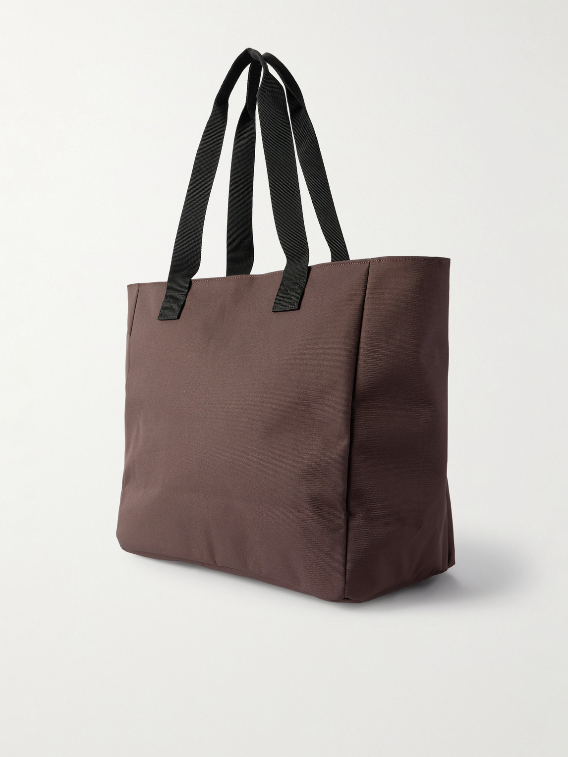 Carhartt Jake Webbing-trimmed Logo-appliquéd Canvas Tote Bag In Brown