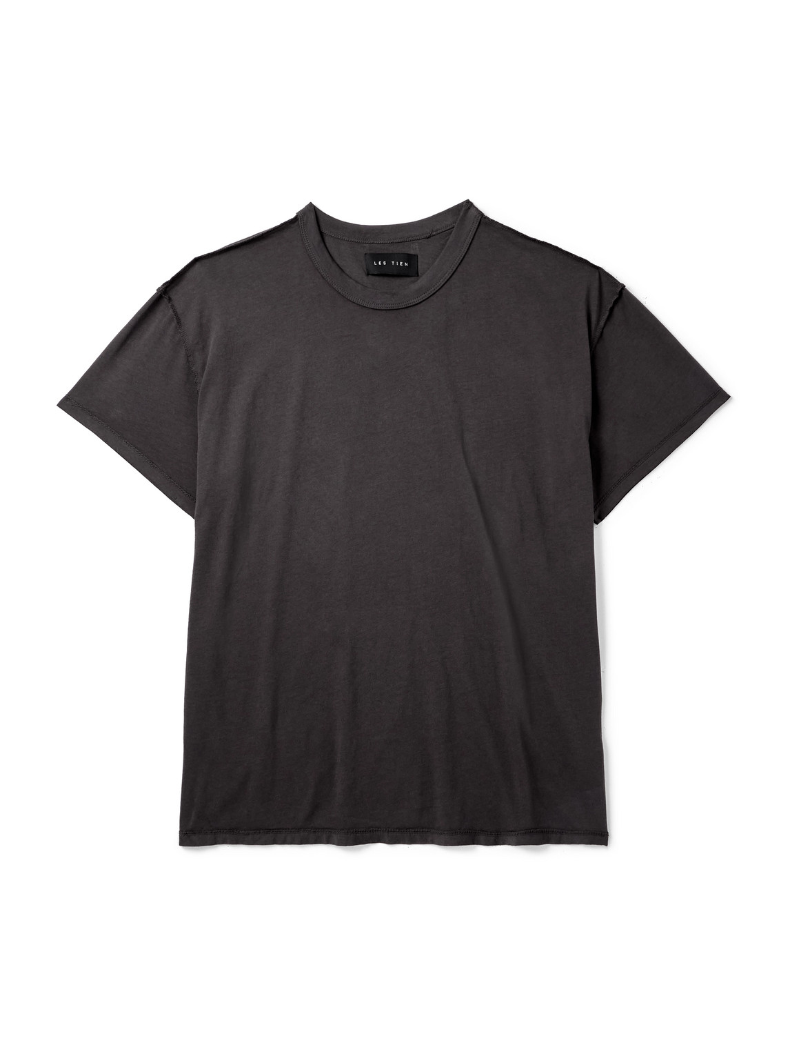 Inside Out Garment-Dyed Combed Cotton-Jersey T-Shirt
