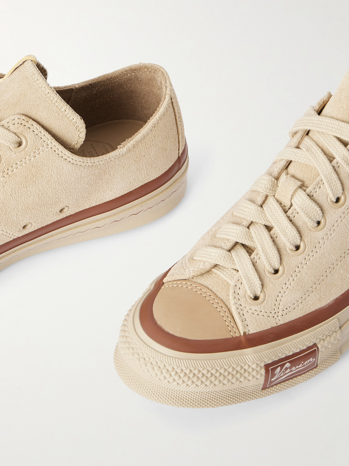 Visvim Skagway Low Top Sneaker In Gold