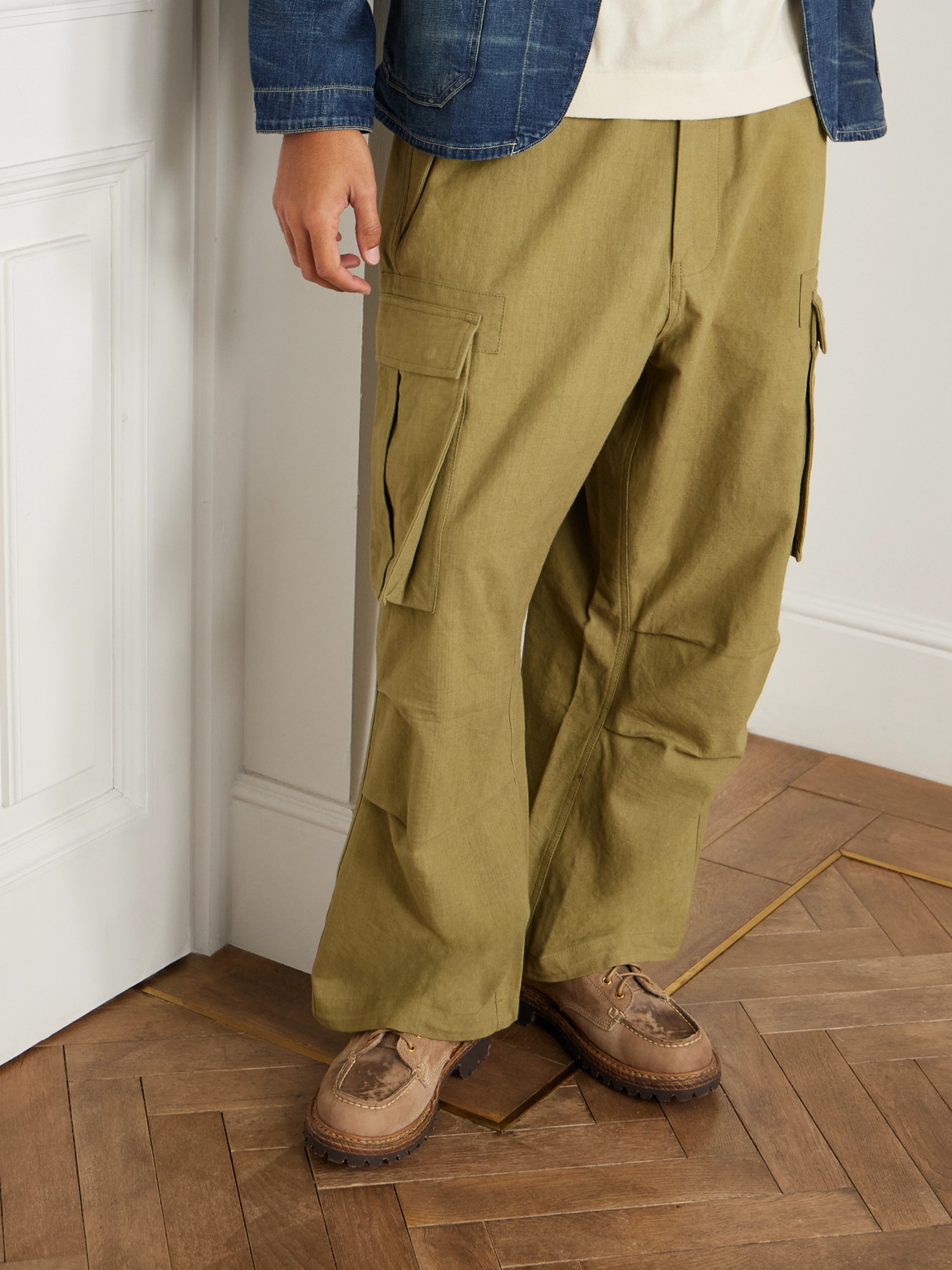 Hi-Folk Scout Moc Suede Boots — 2
