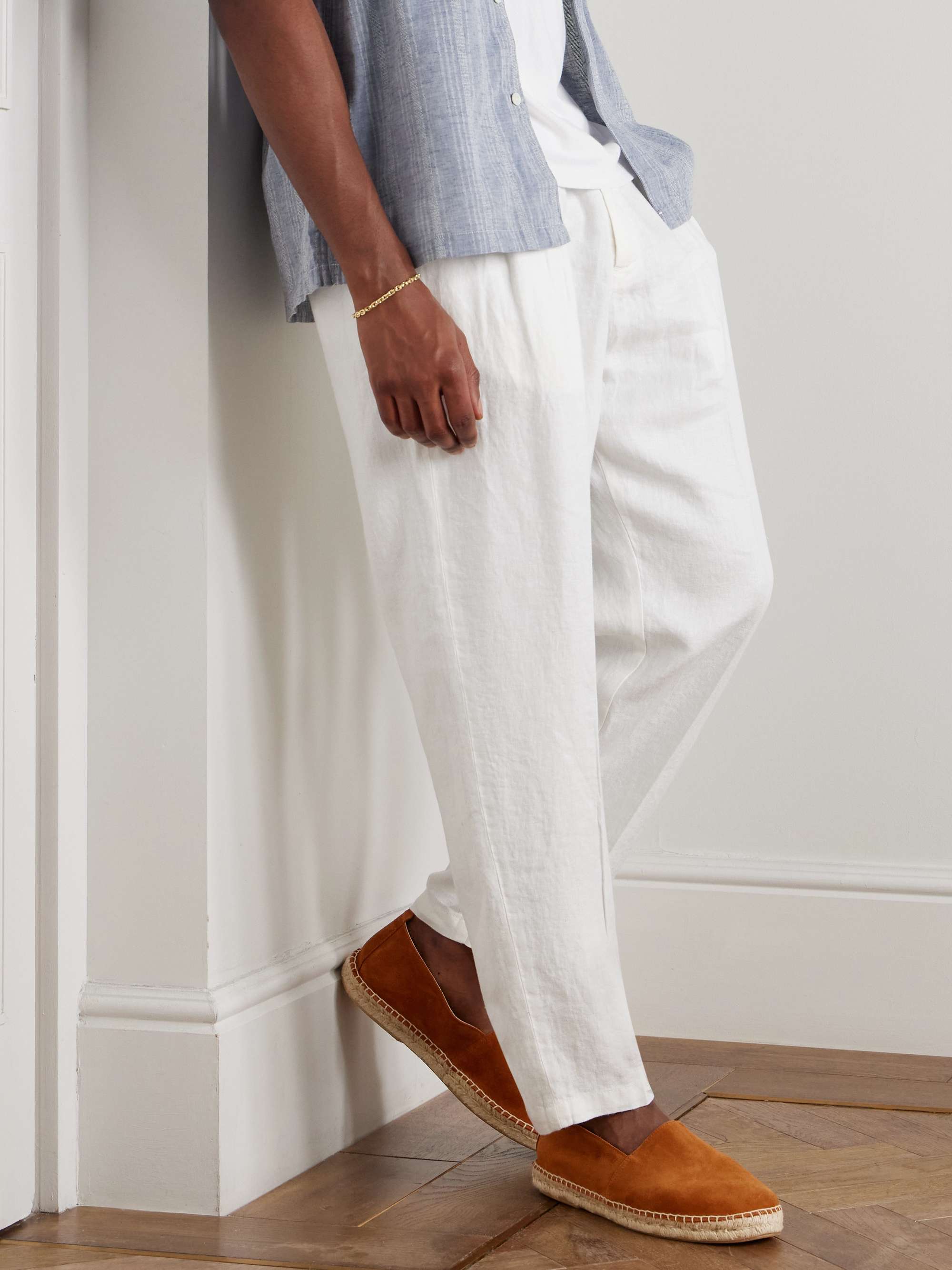 ANDERSON & SHEPPARD Suede Espadrilles