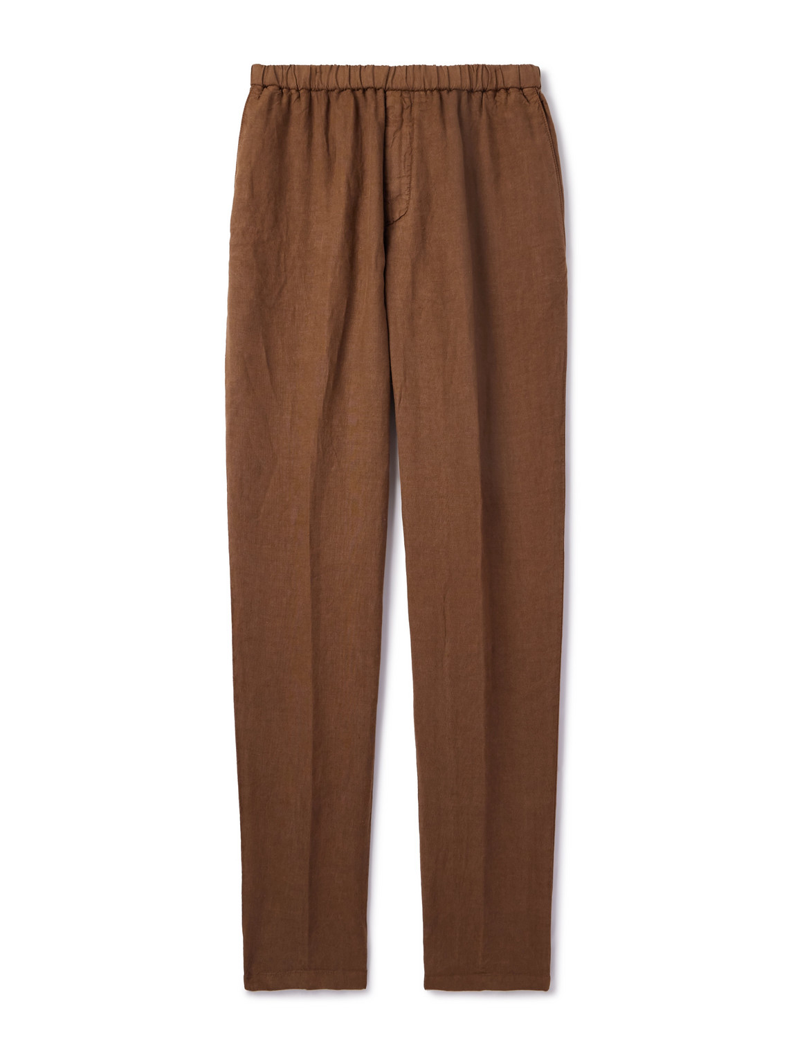 Tapered Linen Trousers