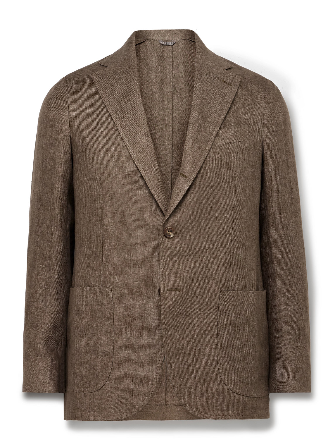 Posillipo Unstructured Linen Suit Jacket