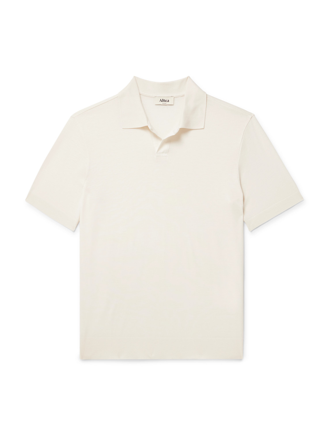 Lyocell and Cotton-Blend Jersey Polo Shirt