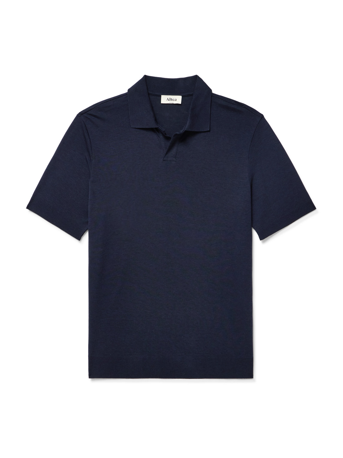 Lyocell and Cotton-Blend Jersey Polo Shirt