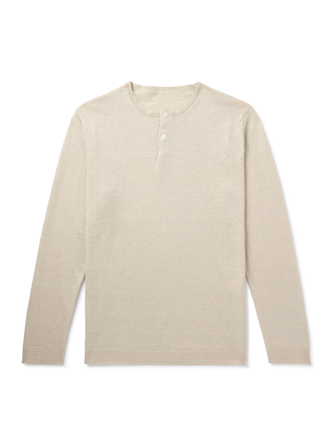 Linen Henley T-Shirt