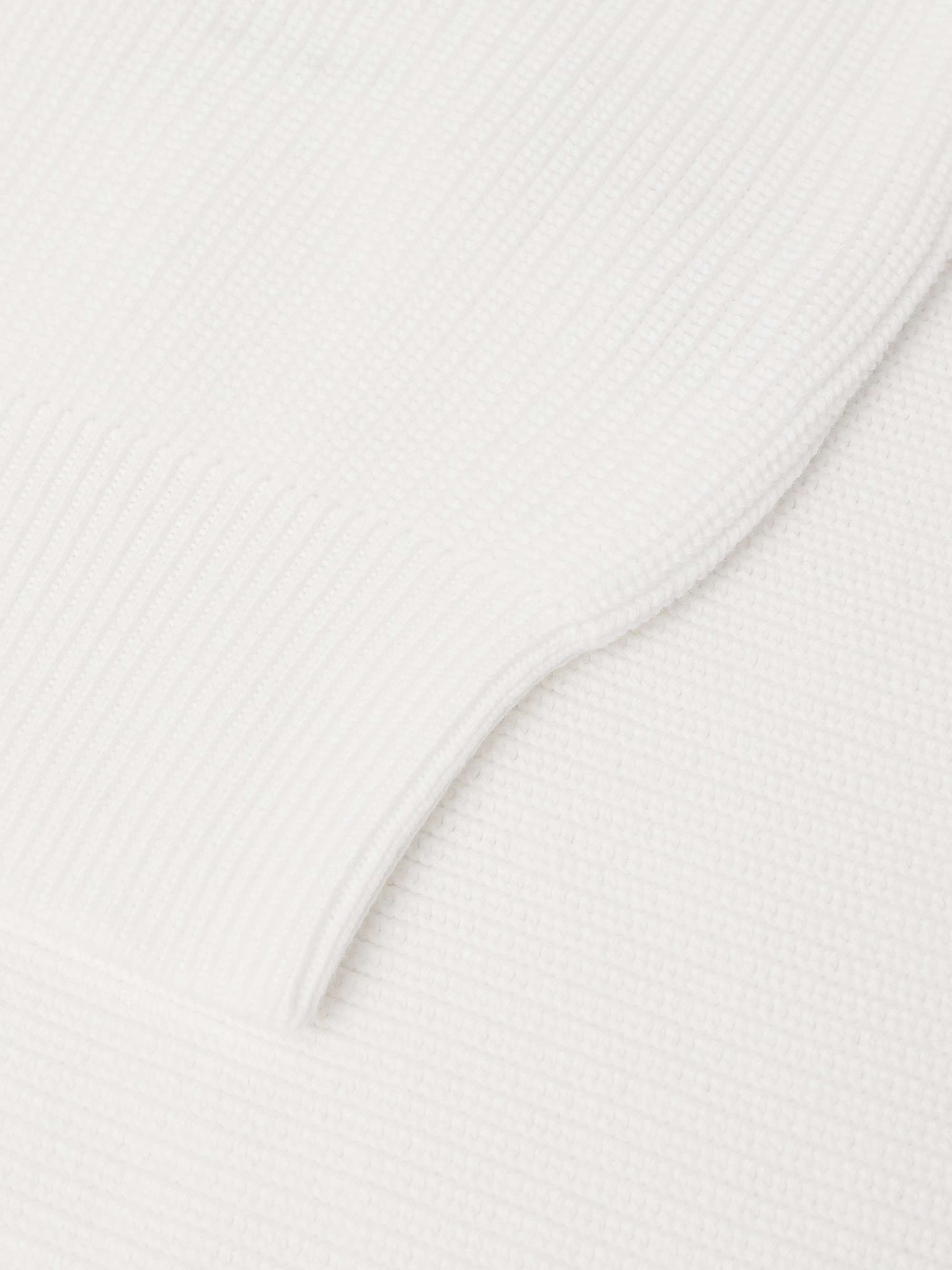 ANDERSON & SHEPPARD Ribbed Cotton Sweater