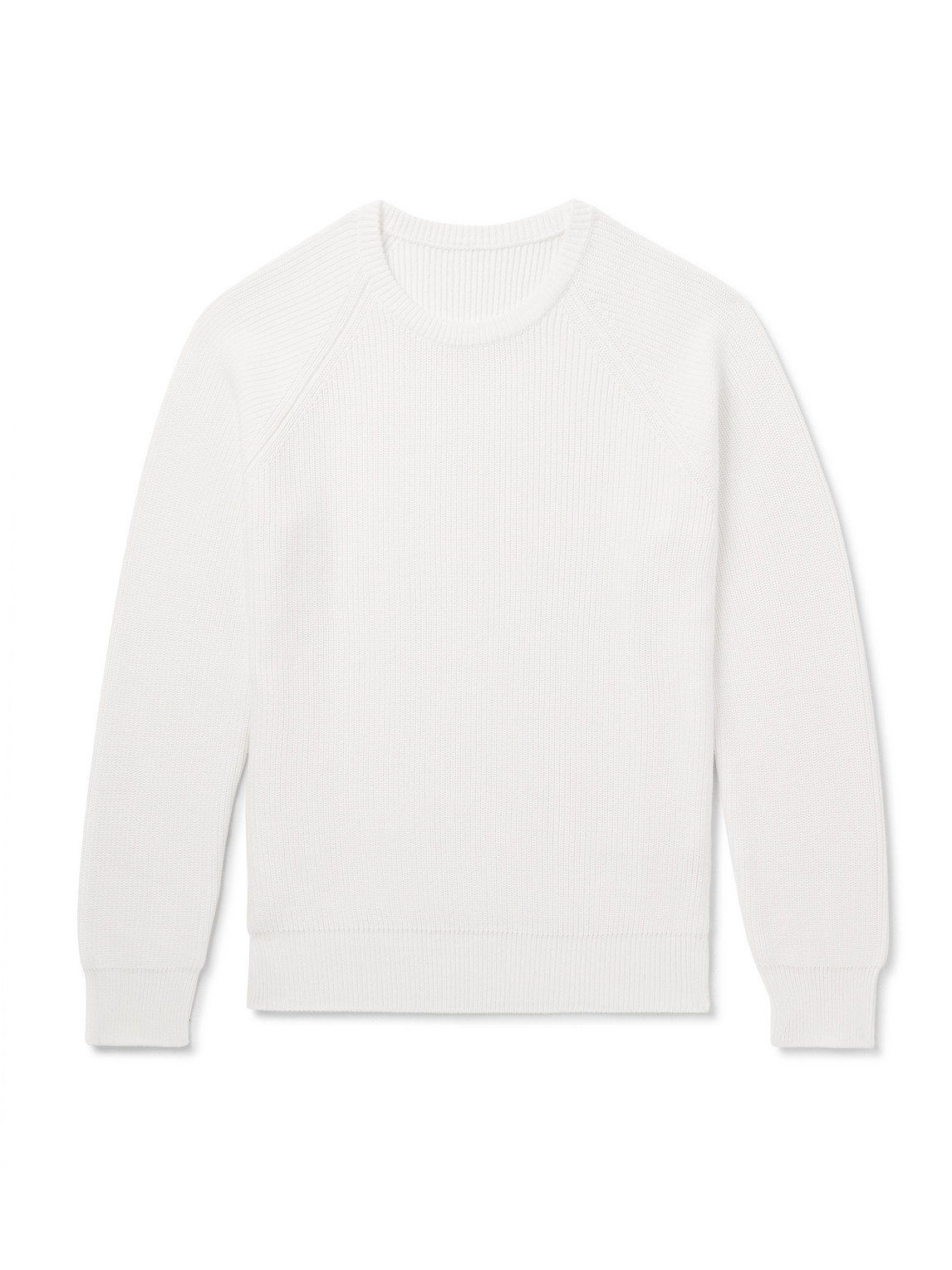 Ribbed Cotton Sweater