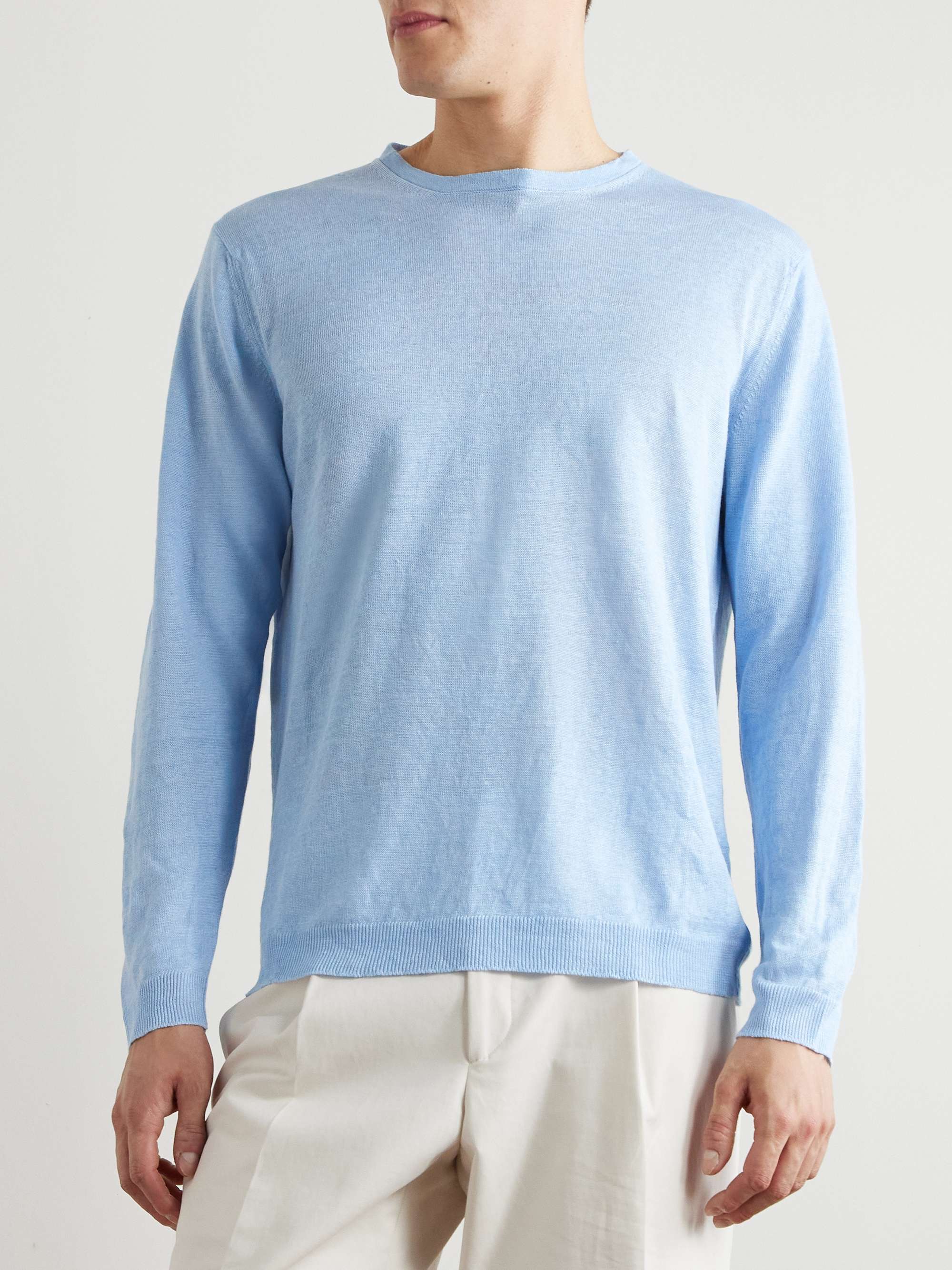 ANDERSON & SHEPPARD Linen Sweater