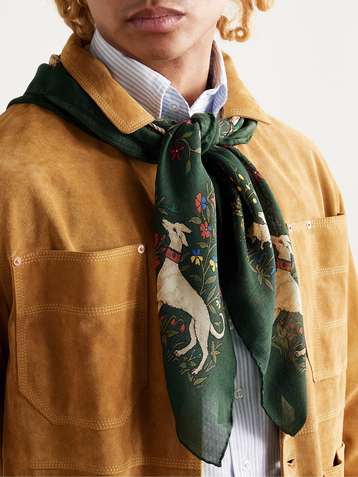 Drake's Scarves for Men | MR PORTER
