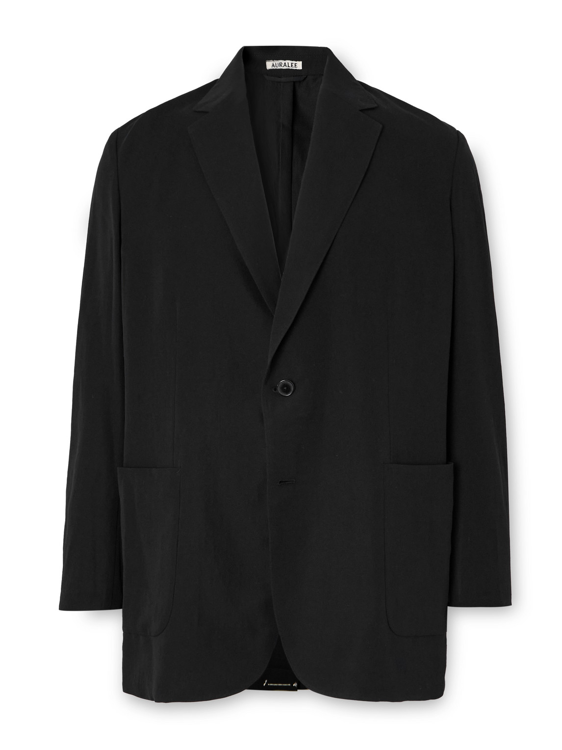 Oversized Cotton and Wool-Blend Gabardine Blazer