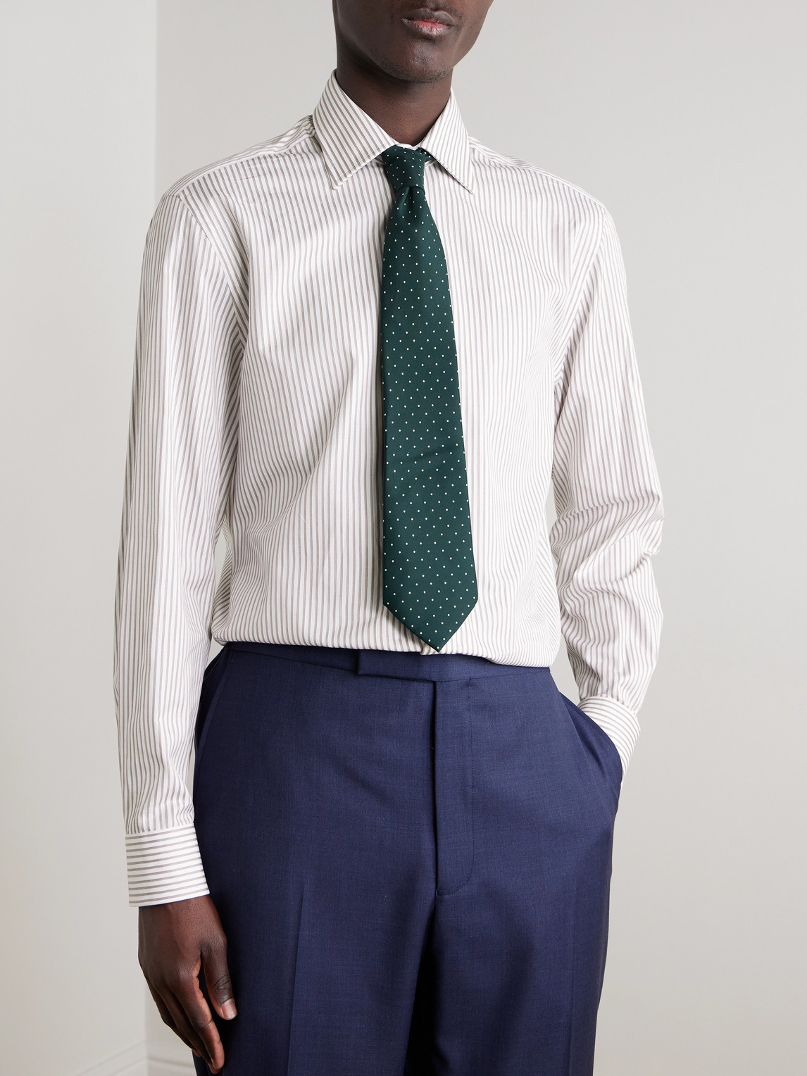 Dunhill Striped Cotton Shirt