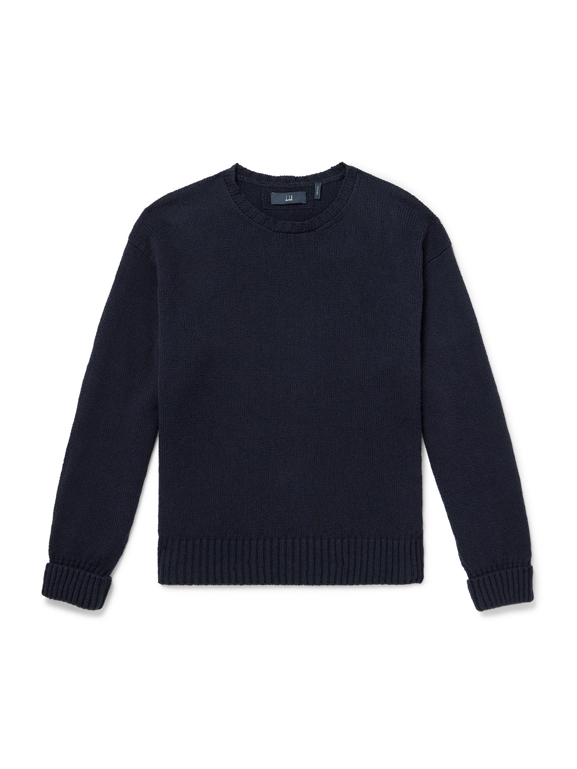 Dunhill Cotton Sweater In Blue