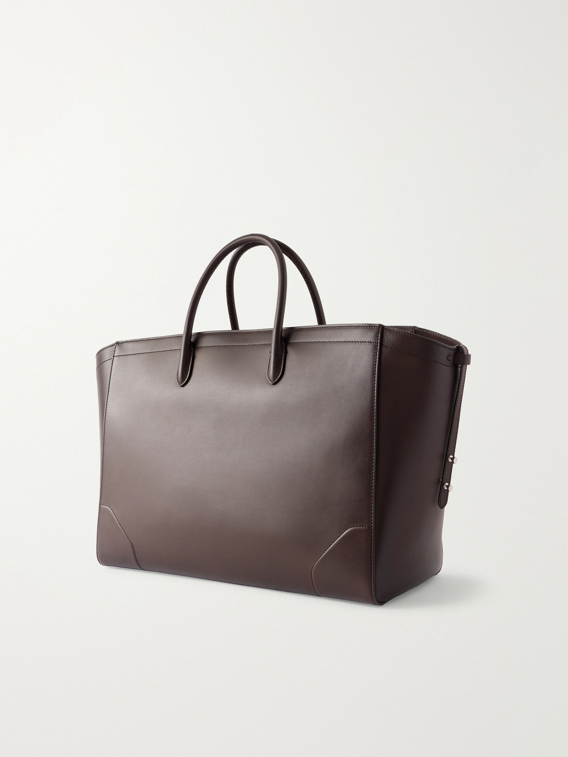 Dunhill - Century 45 Patina-leather Weekend Bag - Men - Brown 