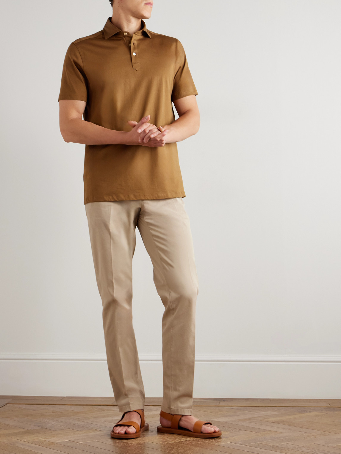 Boglioli Cotton-jersey Polo Shirt