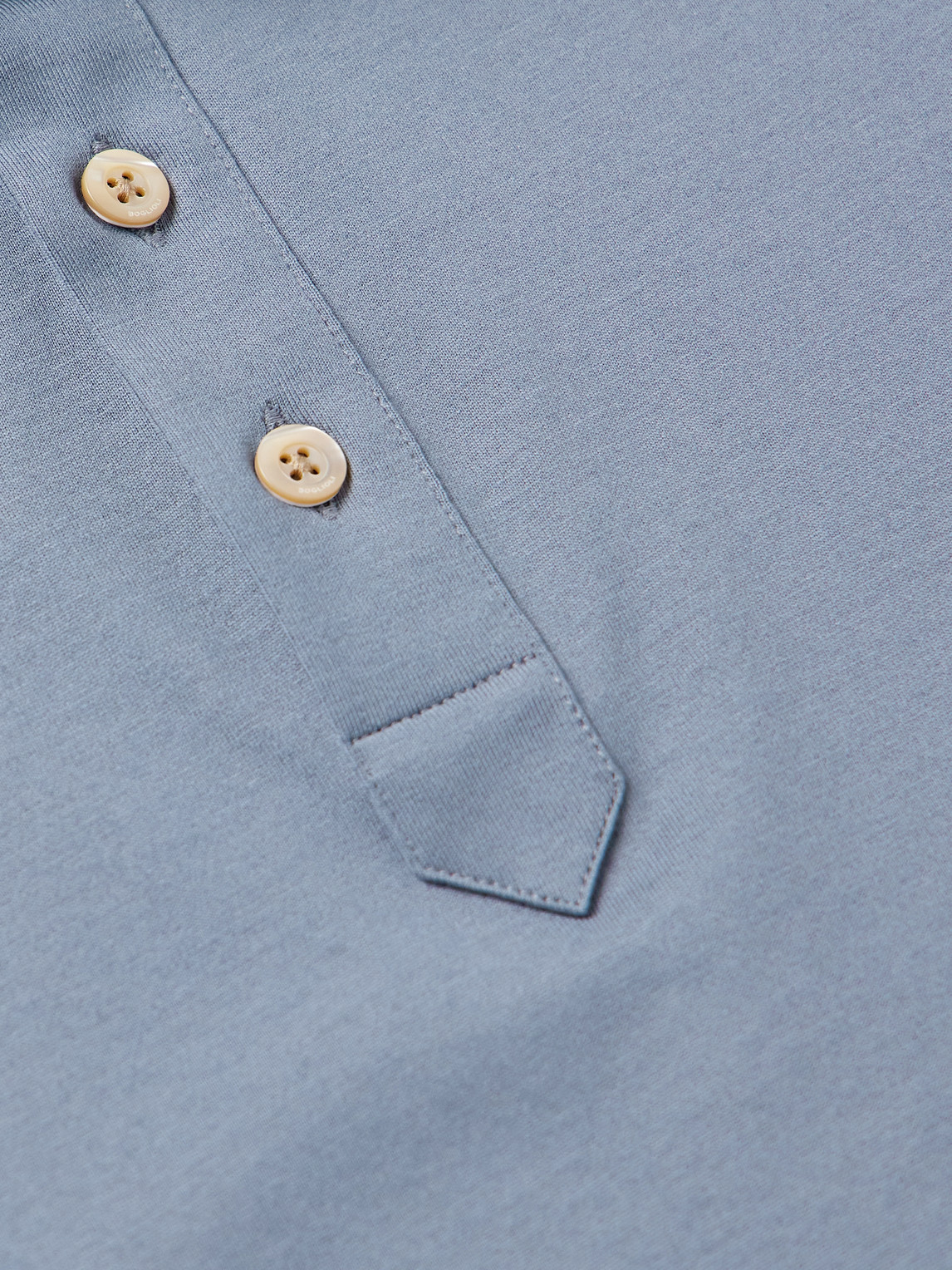 Boglioli Cotton-jersey Polo Shirt In Blue