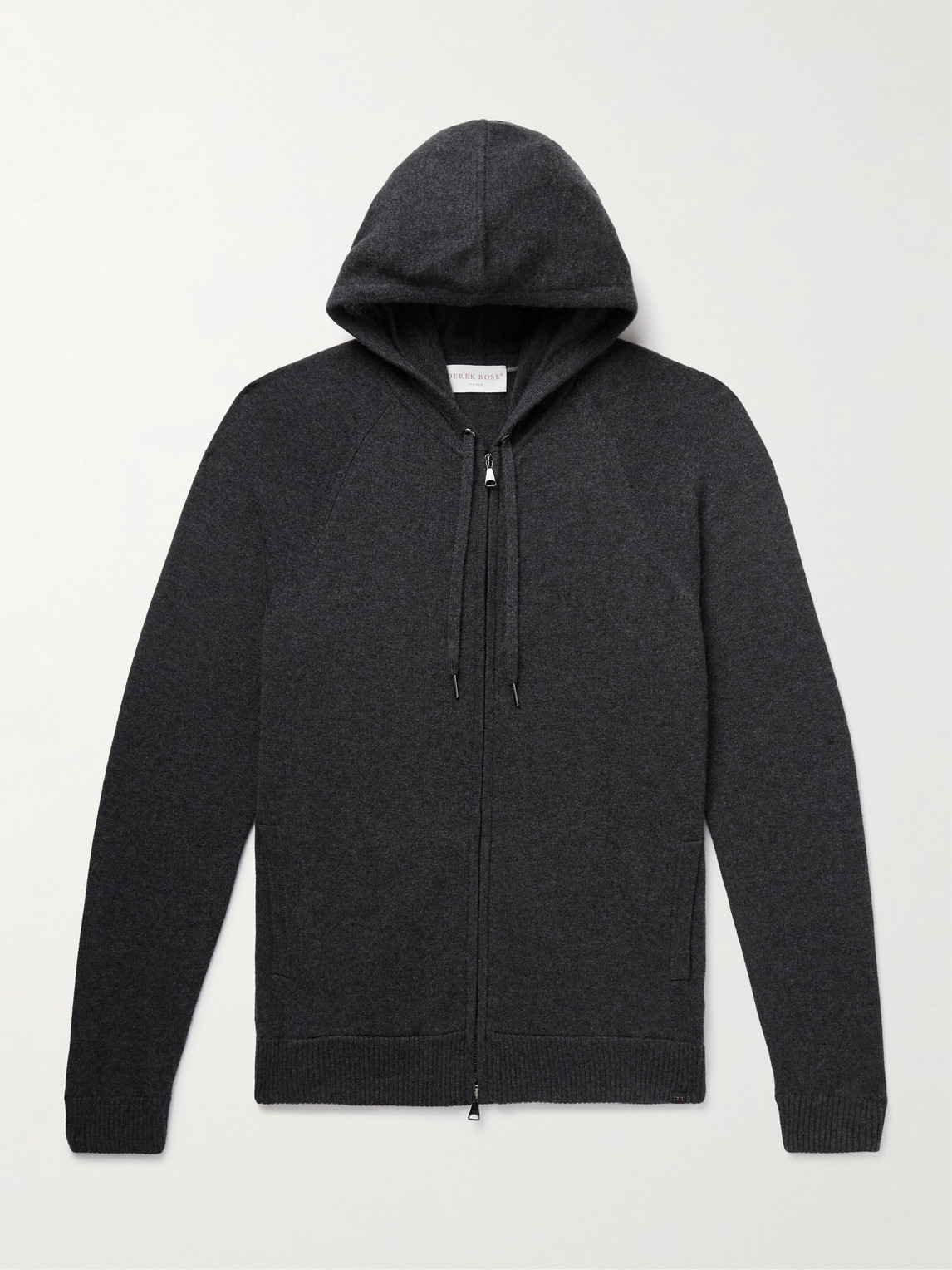 Derek Rose Finley Cashmere Zip-Up Hoodie - Men