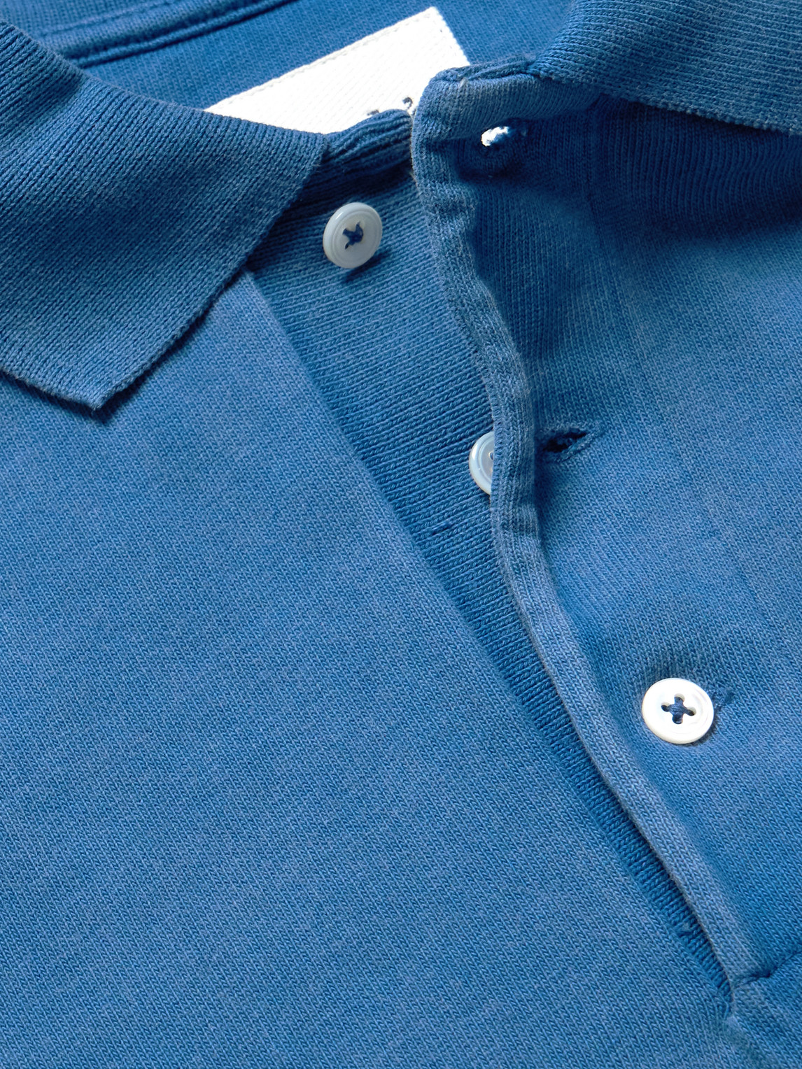 Drake's Cotton-jersey Polo Shirt In Blue