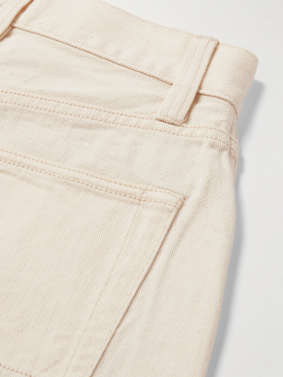 DRAKE'S STRAIGHT-LEG PLEATED COTTON-TWILL SHORTS 