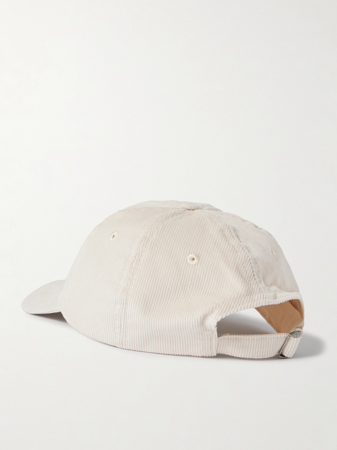 Drake's Logo-appliquéd Cotton-corduroy Baseball Cap