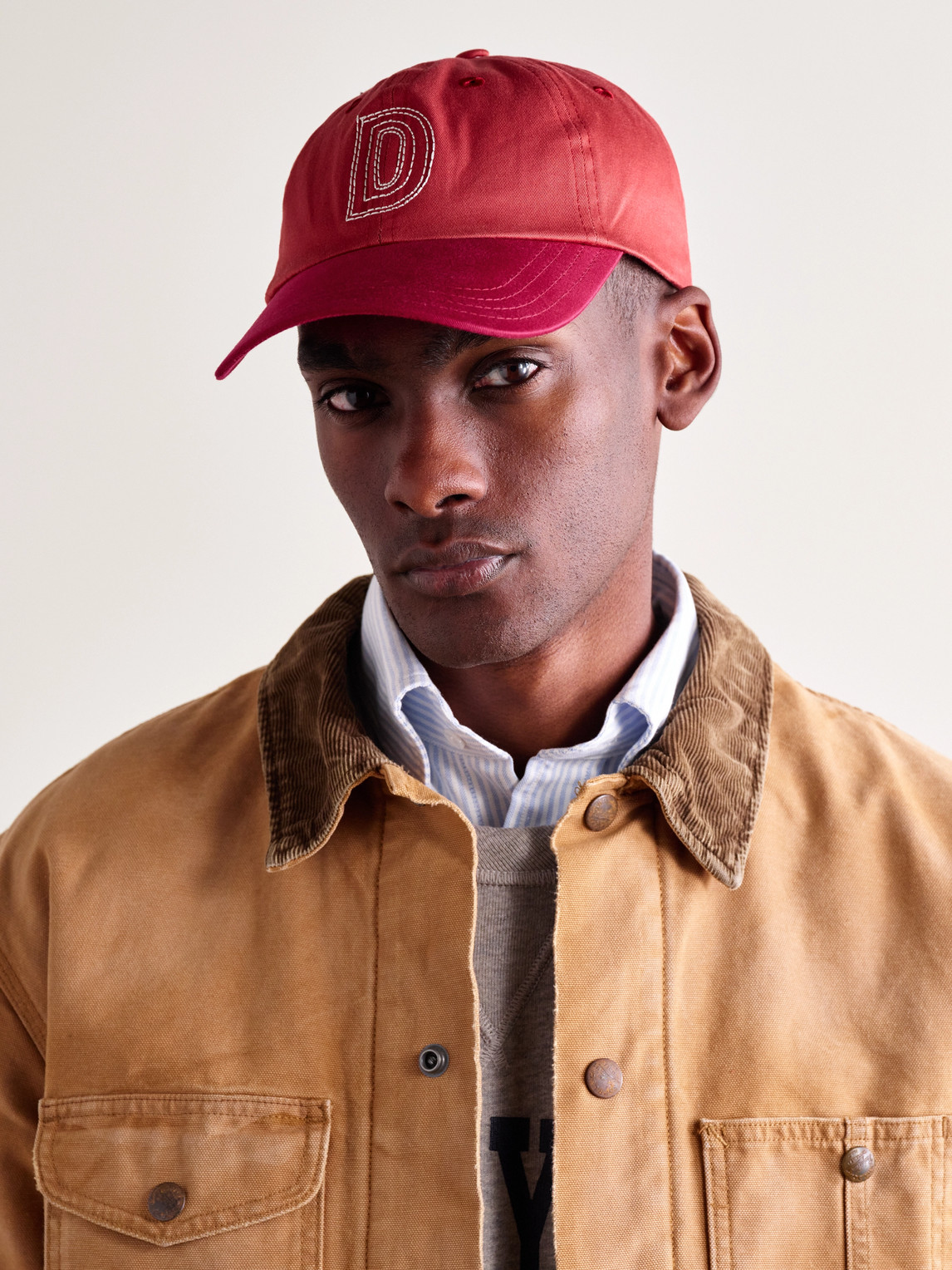Drake's Cricketball Logo-embroidered Cotton-twill Baseball Cap