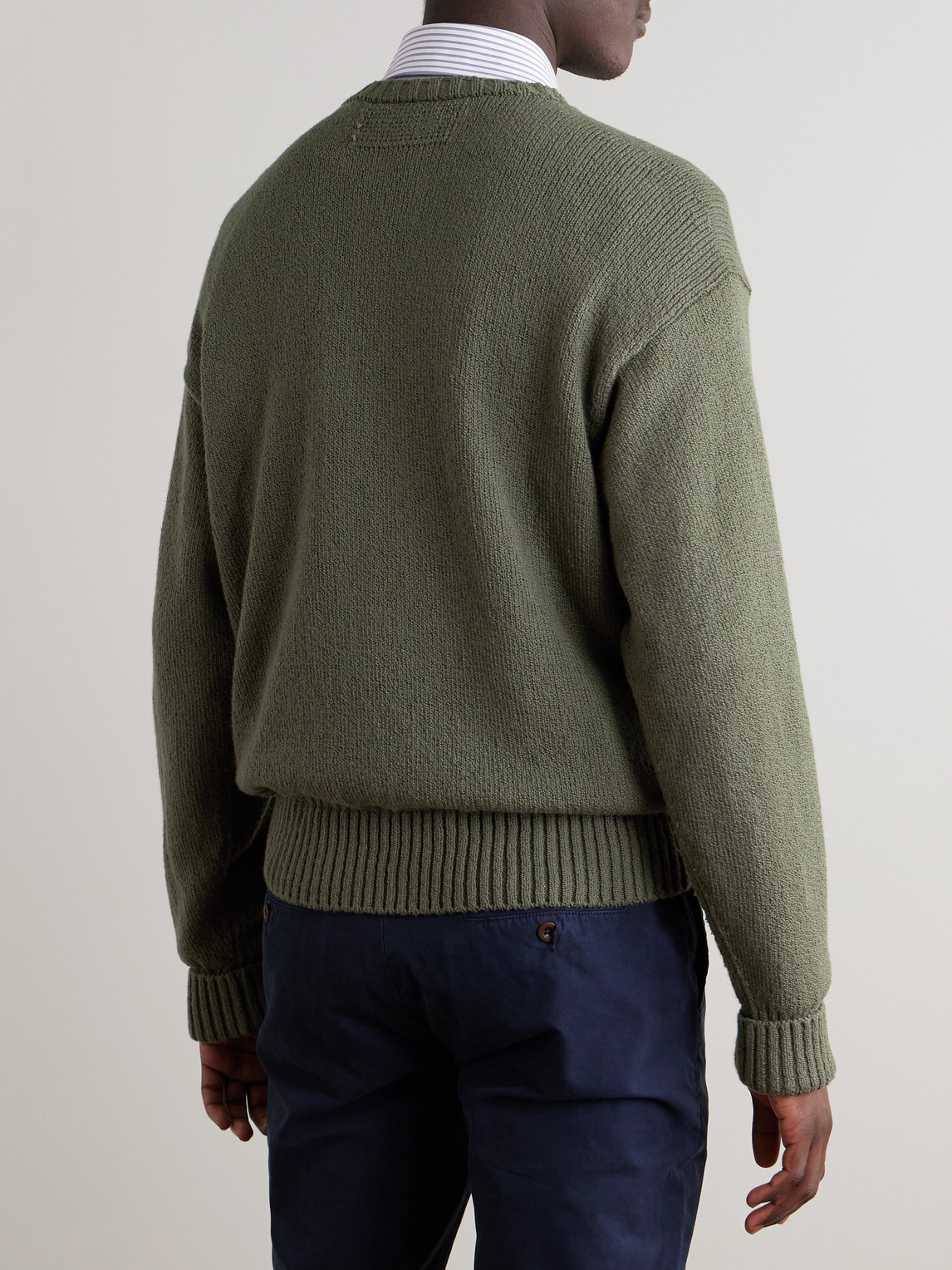 Dunhill Cotton Sweater In Multi