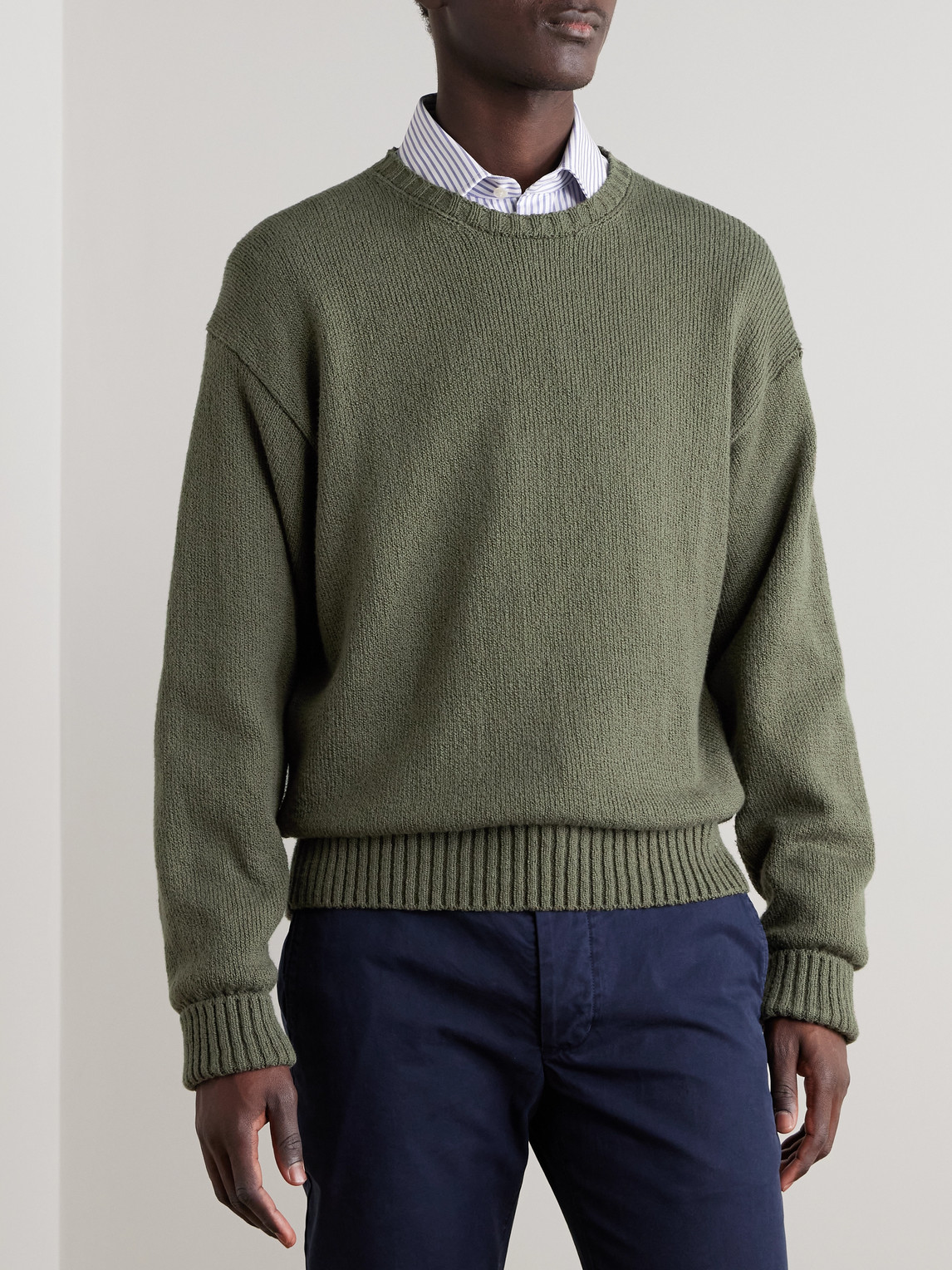 Dunhill Cotton Sweater In Multi