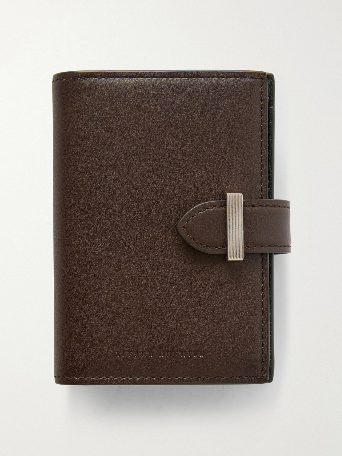 dunhill Alfred Business Card Case Leather Cardholder - Men