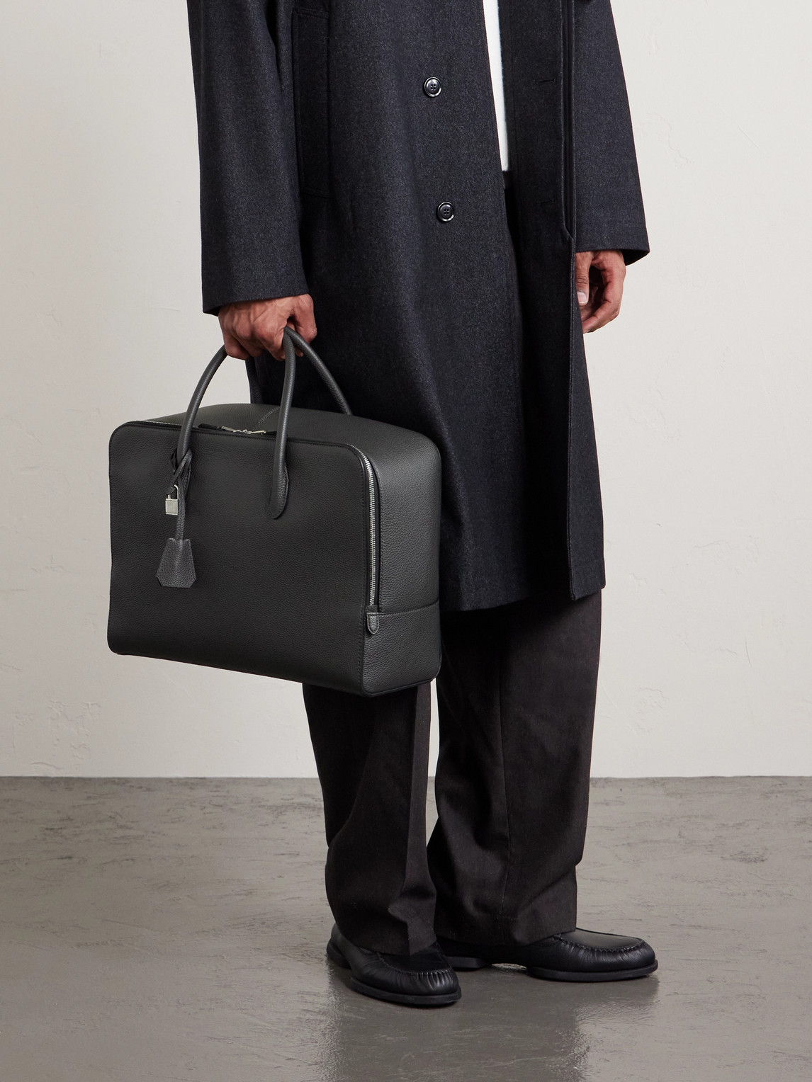 Century Full-Grain Leather Weekend Bag — 2