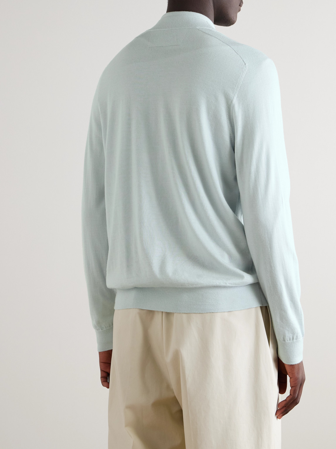 Dunhill Cashmere Cardigan In Gray