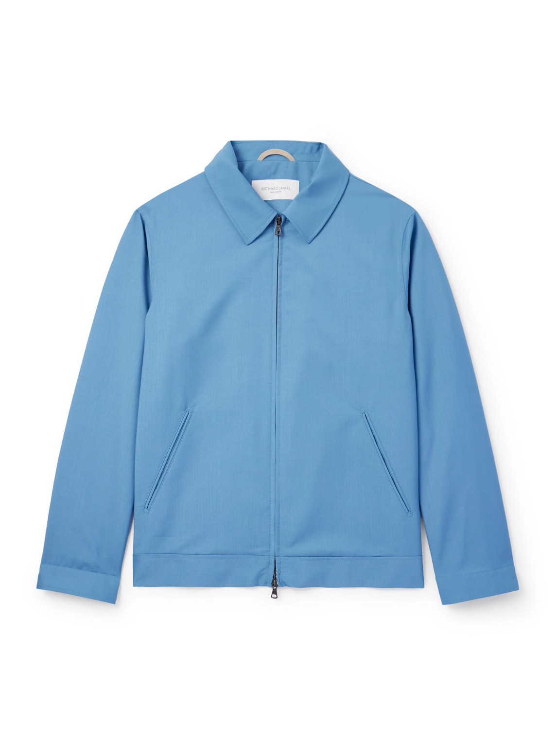 Wool and Mohair-Blend Blouson Jacket