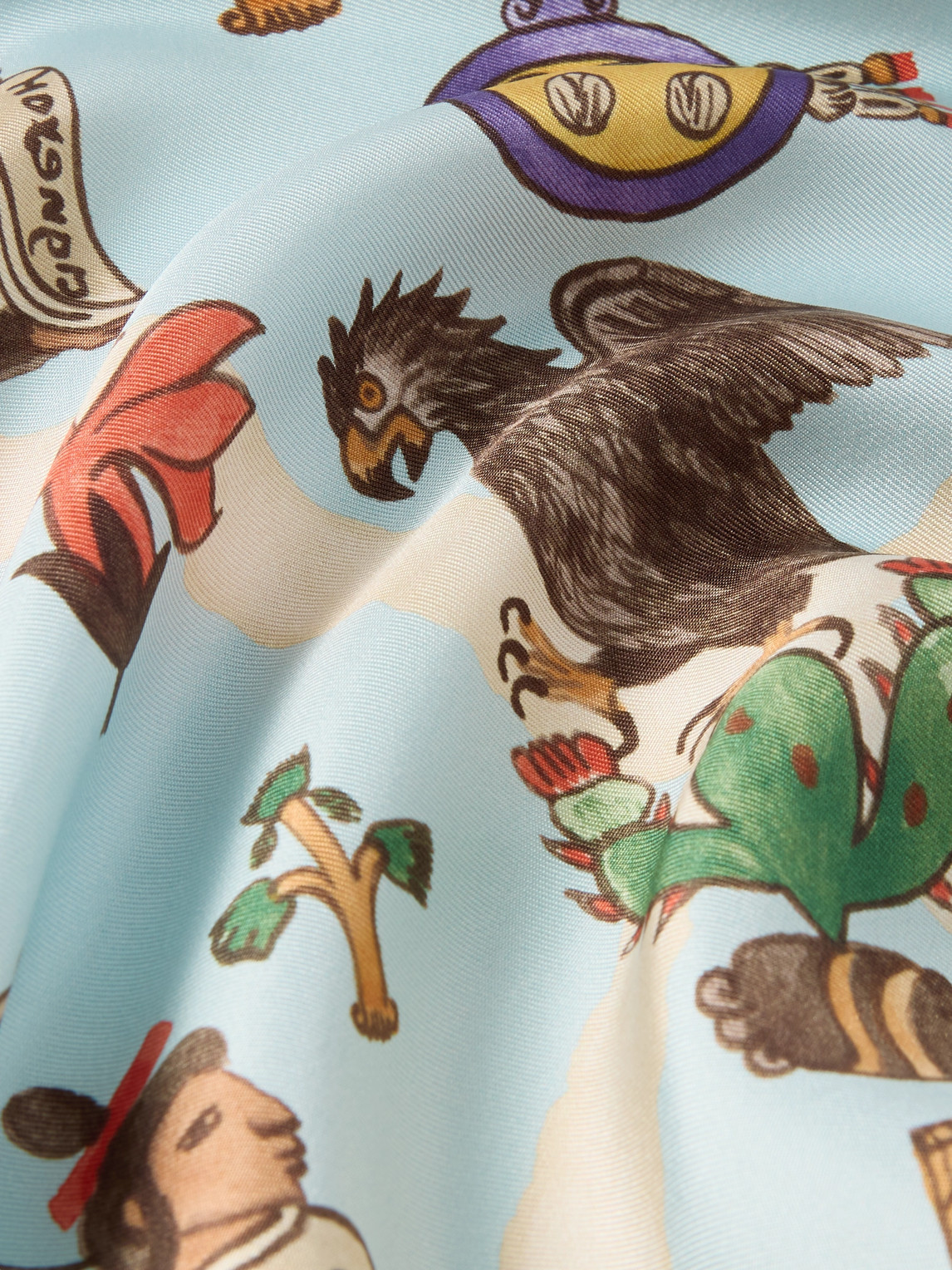 Mendoza Printed Silk-Twill Pocket Square