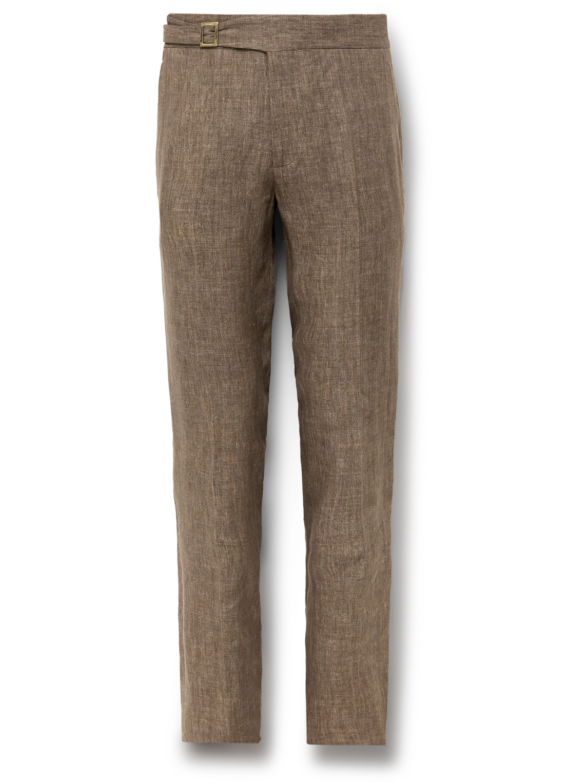 Genny Slim-Fit Linen Suit Trousers