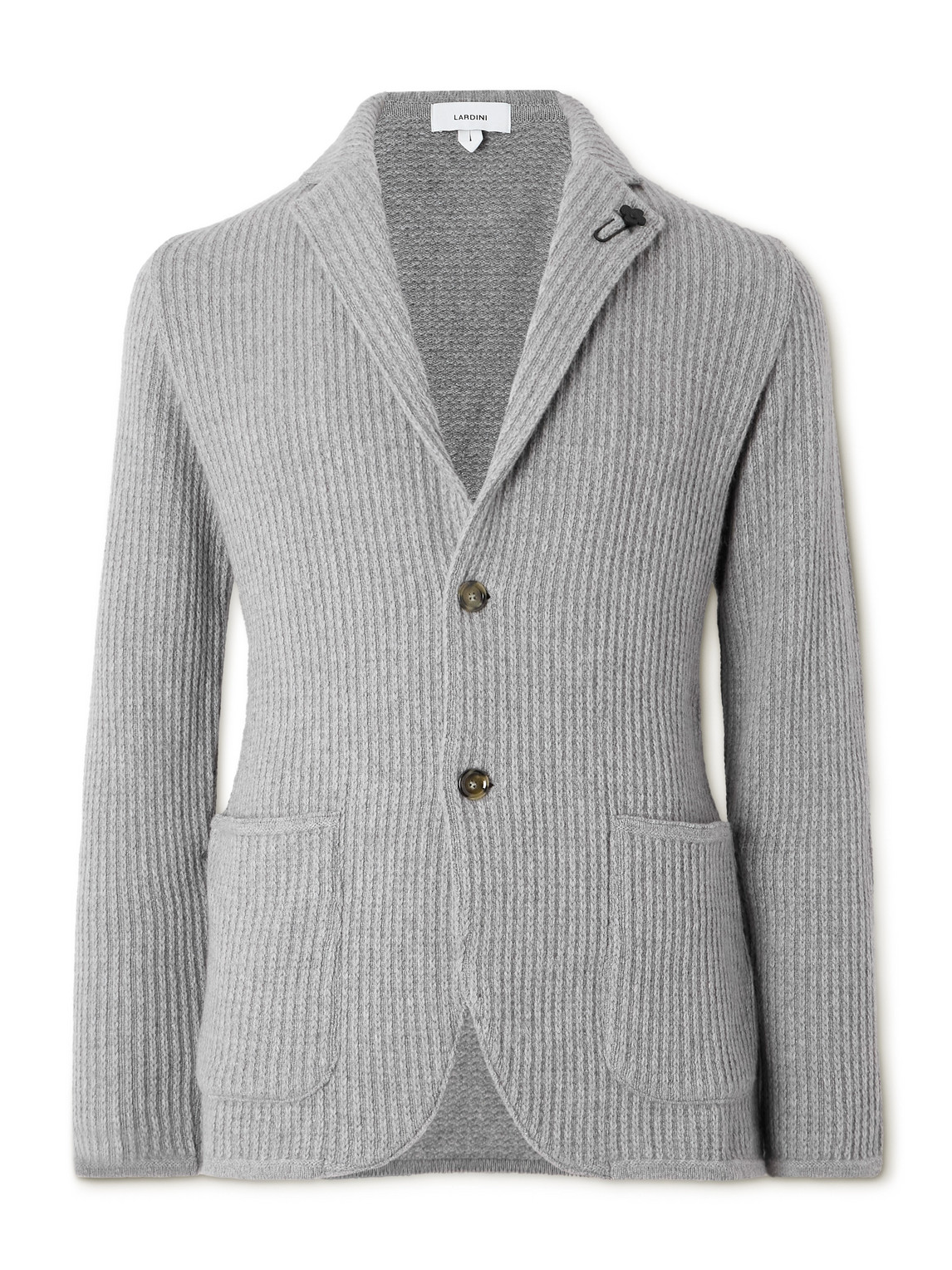 Ribbed Cashmere Cardigan