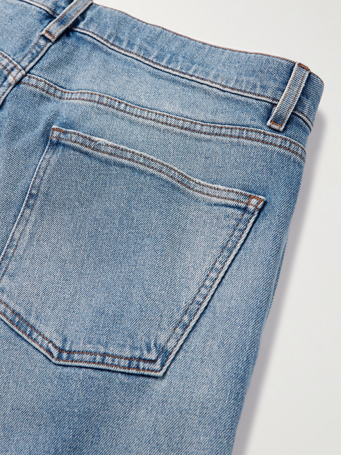 Lardini Slim-fit Straight-leg Jeans In Blue