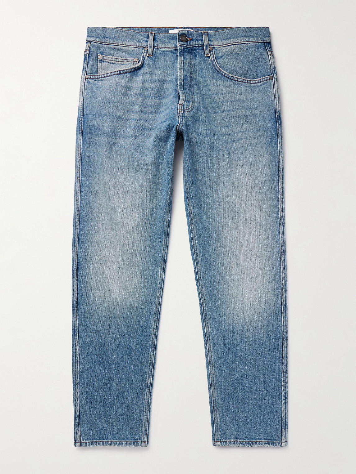 Lardini Slim-fit Straight-leg Jeans In Blue