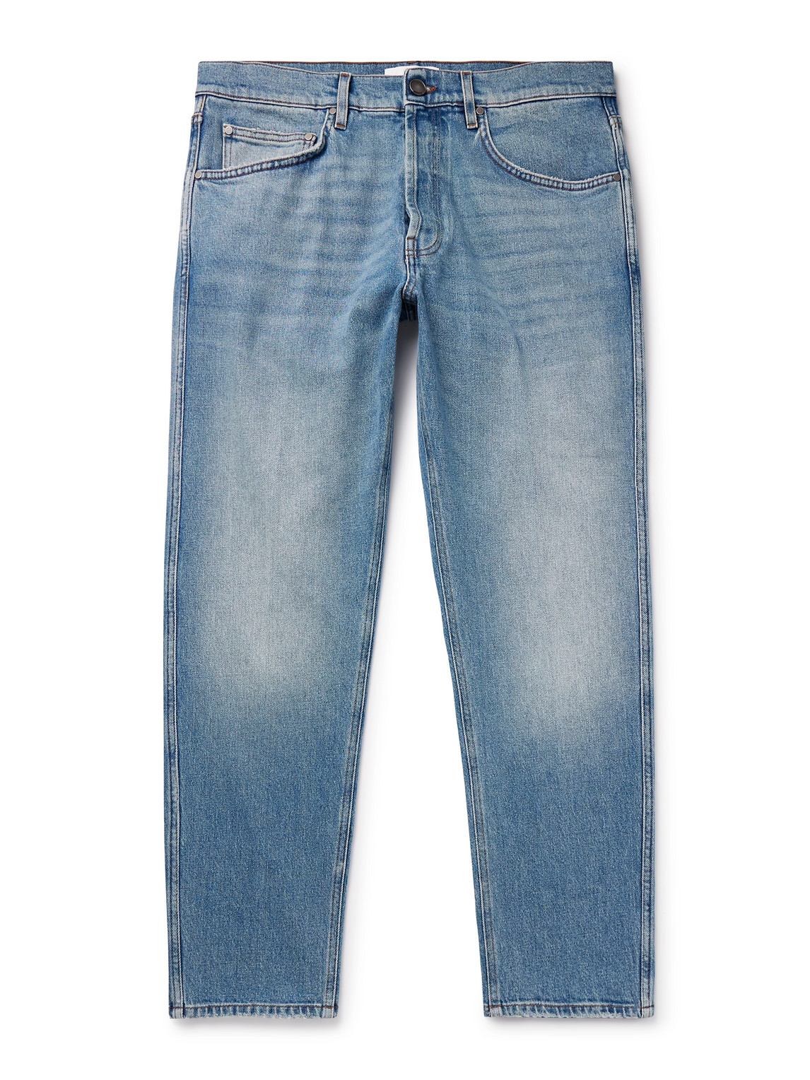 Lardini Slim-fit Straight-leg Jeans In Blue