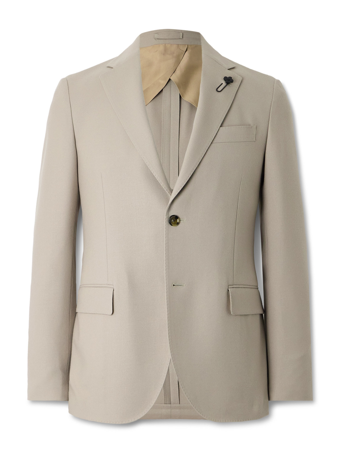 Virgin Wool-Blend Twill Suit Jacket