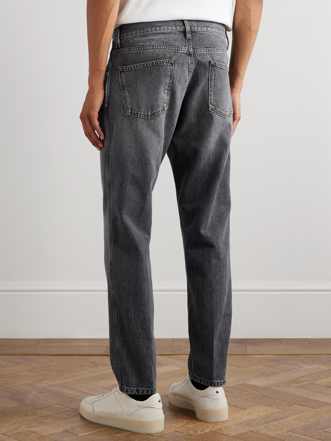 Lardini Slim-fit Straight-leg Jeans In Blue